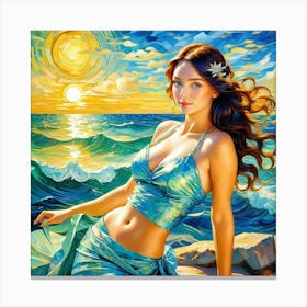 Mermaidgh Canvas Print