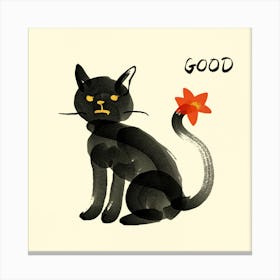 Good Cat 3 Canvas Print