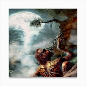 Enchanting myths of antiquity Canvas Print