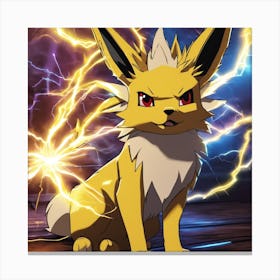 Pokemon Eevee 6 Canvas Print