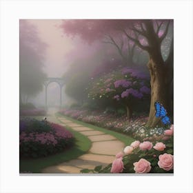 Rose Garden Canvas Print