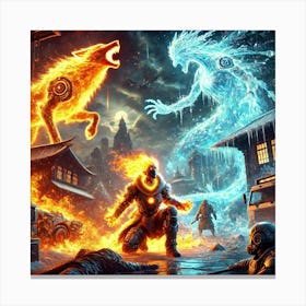 A Dramatic Sci Fi Scene For Episode 3 Canvas Print