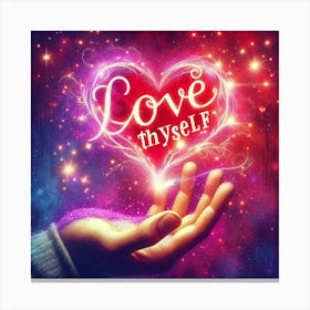 Love Thyself 1 Canvas Print