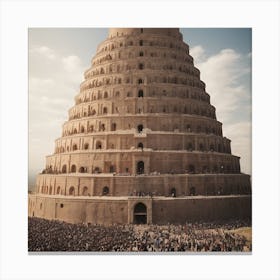 Tower Of Babel Canvas Print