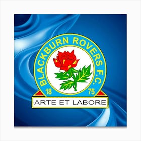 Blackburn Rovers F.C Logo Wall Art 11 Canvas Print