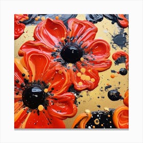 Poppies 11 Canvas Print