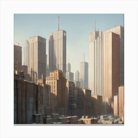 Cityscape Canvas Print