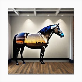 Horse Wall Art Canvas Print