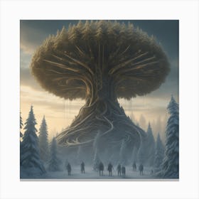 Tree Of Life 4 Canvas Print