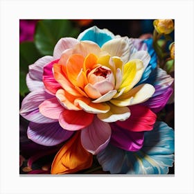 Colorful Flower 1 Canvas Print