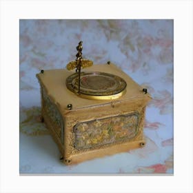 Vintage Music Box Adeline Yeo Canvas Print