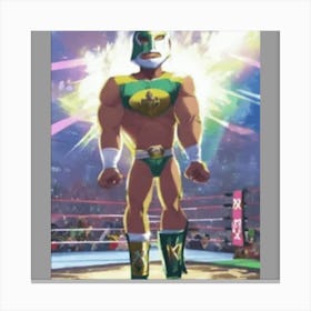 Wwe Wrestlemania 1 Canvas Print