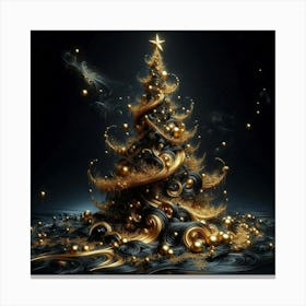 Christmas Tree 44 Canvas Print