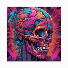 Brain Damaged Canvas Print