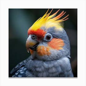 Cockatiel 5 Canvas Print