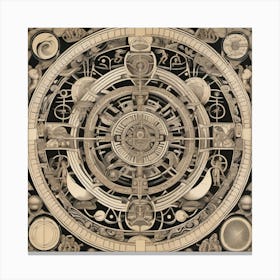 Astrolabe Canvas Print