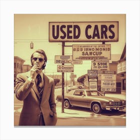 Used Cars 5 Canvas Print