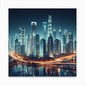 NeoLume Metropolis Canvas Print