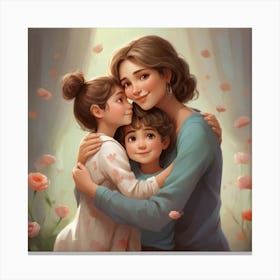 Motherhood Canvas Print