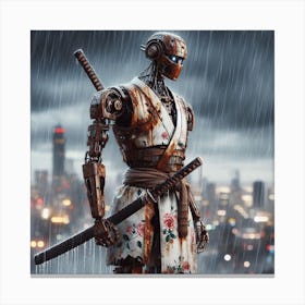 Robot 2 Canvas Print