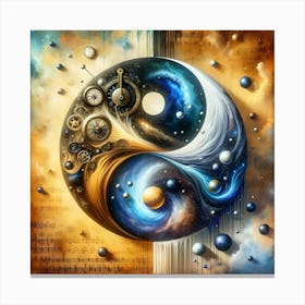 Yin And Yang Canvas Print