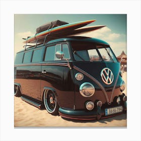 Vw Bus Canvas Print