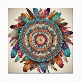 Boho Mandala Canvas Print