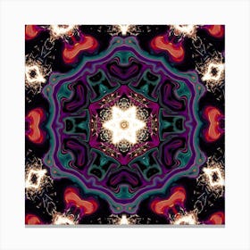 Psychedelic Mandala 71 Canvas Print