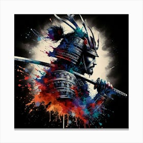 Samurai Warrior 4 Canvas Print