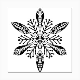 Snowflake 33 Canvas Print