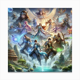 Legend Of Legends 1 Canvas Print