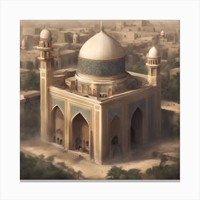 Islamic Mosque Canvas Print