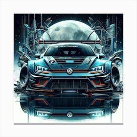 Vw Golf Gti Canvas Print