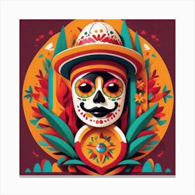 Day Of The Dead 29 Canvas Print