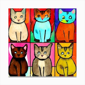 The Cats 3 Canvas Print