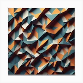 Abstract Geometric Pattern 44 Canvas Print