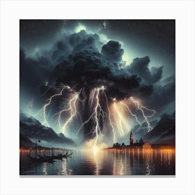Lightning Storm 45 Canvas Print