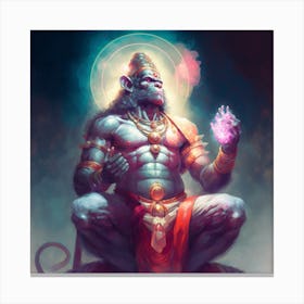 Lord Hanuman Canvas Print