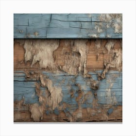 Peeling Paint Canvas Print