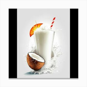 Coconut Milk 1 Canvas Print