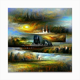 Cityscape 1 Canvas Print