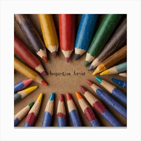 Inspiration Artist Canvas Print