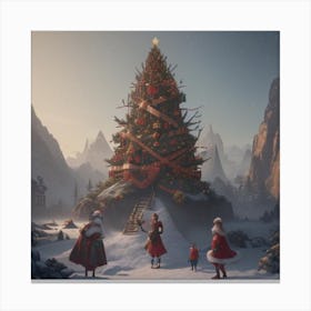 Christmas Tree Canvas Print