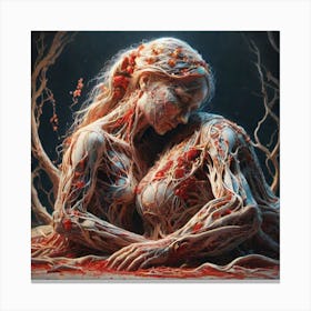 Sex And Blood Canvas Print