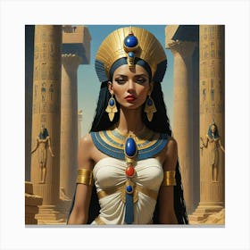 Egyptian Goddess 17 Canvas Print