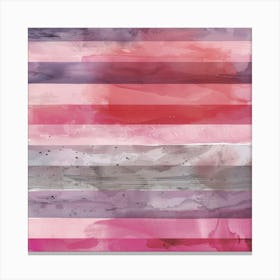Pink Striped Canvas Print Canvas Print