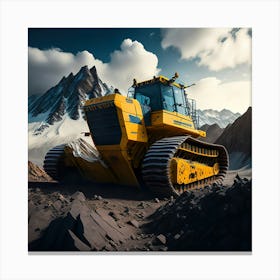 Buldozer Mountain (18) Canvas Print