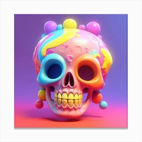 Sugar Skull 1 Canvas Print