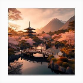 Asian Landscape 1 Canvas Print