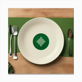 Create A Minimalistic Gastronomist Eatery Logo M (3) Canvas Print